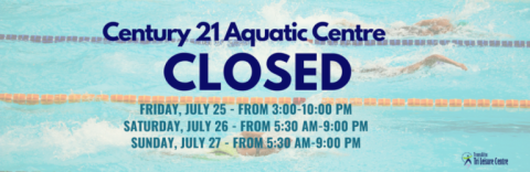 Aquatic Centre Closed